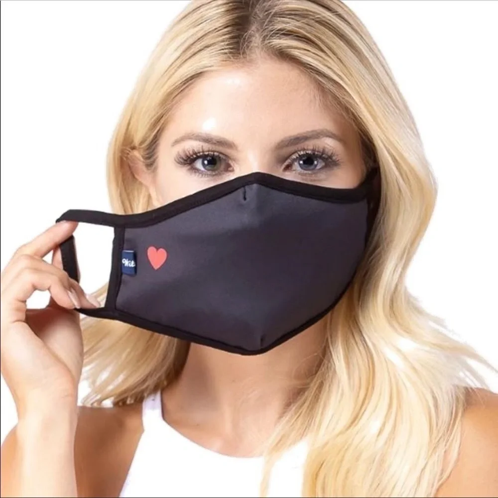 NEW HEART DESIGNER FACE MASK